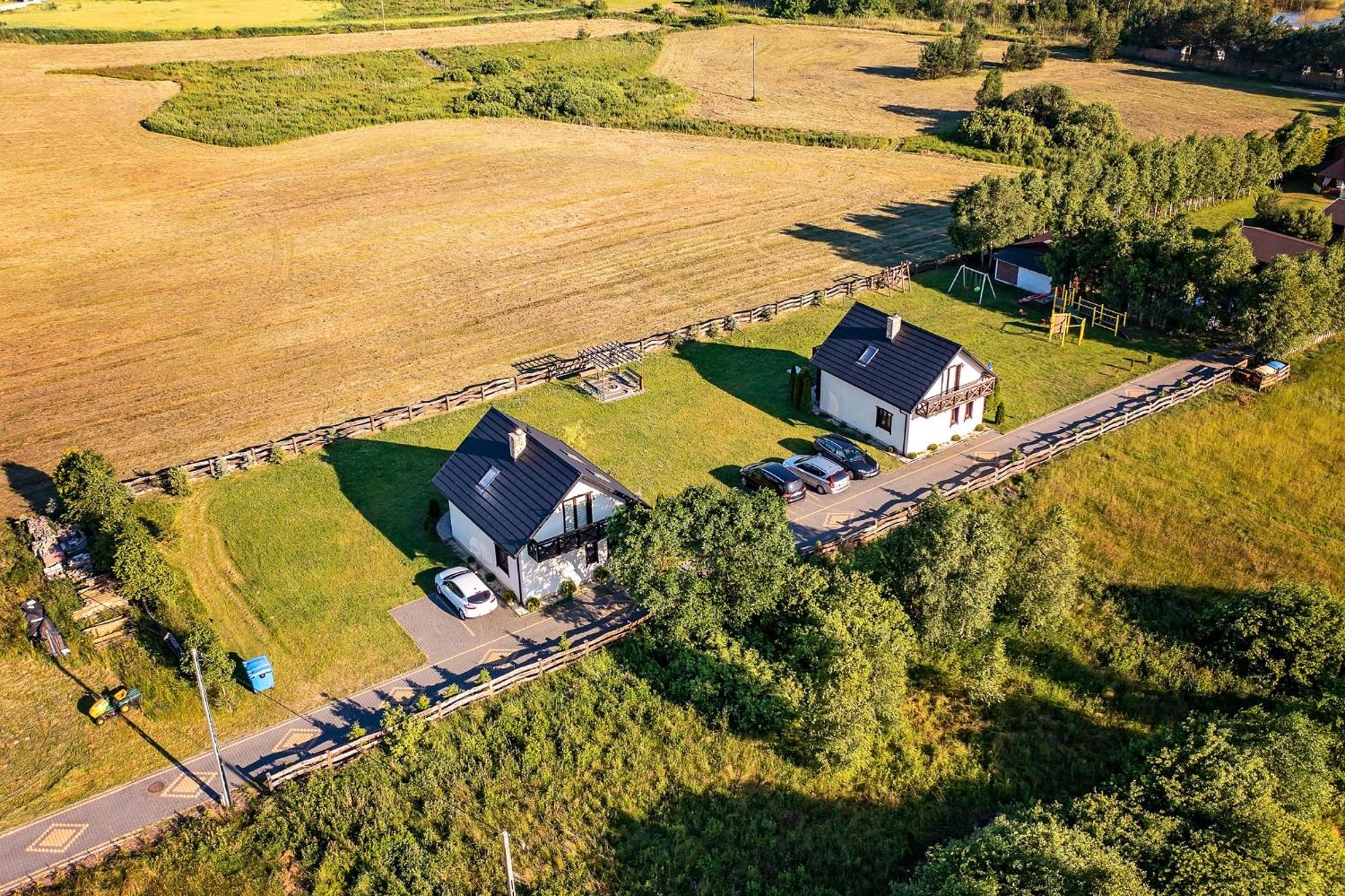 Wielewski Cypel Domki letniskowe na Kaszubach Wiele Exterior foto