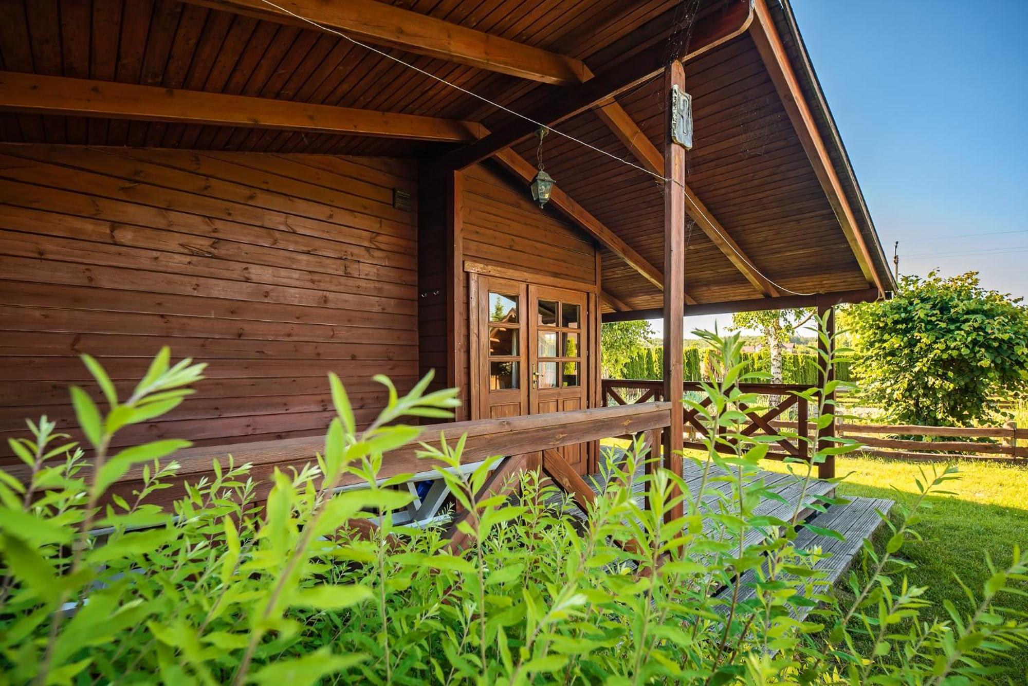 Wielewski Cypel Domki letniskowe na Kaszubach Wiele Exterior foto